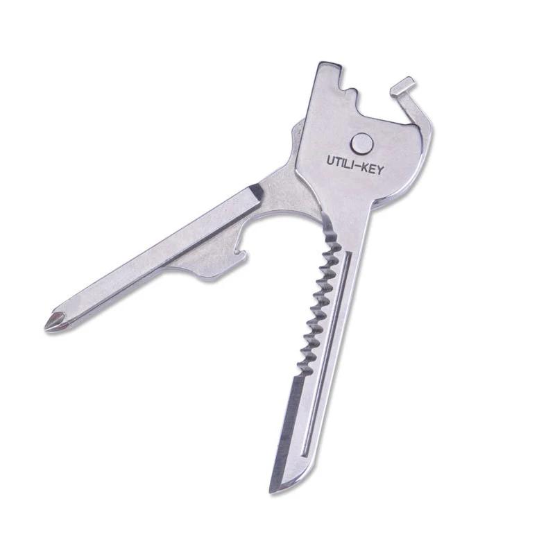 Chave de fenda 6 em 1 multifuncional, útil, faca prática, tecnologia suíça, chave útil, abridor de garrafas, chaveiro, camping, caminhadas, ferramentas - Image 1