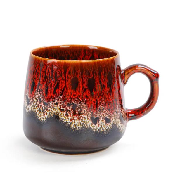 Caneca de Café Criativa em Cerâmica: Copos de Escritório, Chá e Vinho com Estilo Retrô