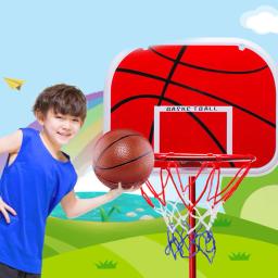 Metas de basquete com bola e bomba, sistema de basquete, aro ajustável, brincadeiras internas e externas para crianças - Image 2