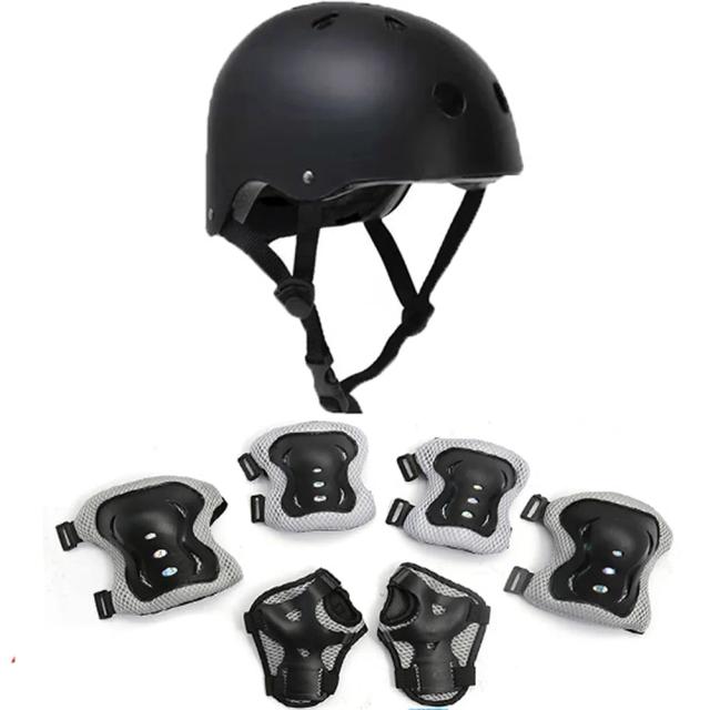 Conjunto de Proteção Infantil 7 em 1 para Skate e Ciclismo