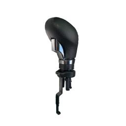 5/6 velocidade da cabeça da engrenagem do carro pu couro abs engrenagem de plástico vara botão de mudança manual para buick regal lacrosse alavanca de engrenagem bola para gm - Image 5