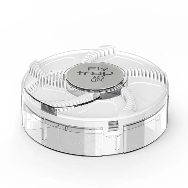 Armadilha Automática para Moscas e Insetos com Controle USB, Flytrap Removível e Silenciosa para Uso Interno na Casa e Cozinha