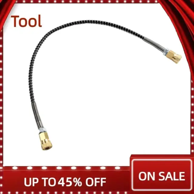 Mangueira de Alta Pressão para Compressor de Ar com Conexão Rosca Fêmea M10 × 1, 50cm, 63mpa - Peças para Ferramentas Pneumáticas