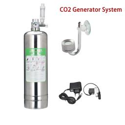 Aquário CO2 Gerador Kit Sistema, Cilindro De Aço Inoxidável, Reator De Dióxido De Carbono, Planta De Peixe - Image 1