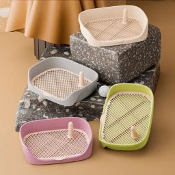Toalete portátil do treinamento para cães pequenos e gatos, suporte da almofada do filhote de cachorro, bandeja potty interna - Image 2