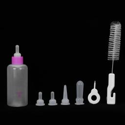 Conjunto de mamadeiras de gatinho, Kit de cuidados de enfermagem, Cachorro Pet, Cão pequeno, Gato, 60ml - Image 5
