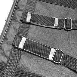 Oxford pano acordeão Gig Bag, à prova de choque, resistente ao desgaste, preto, 120 baixo - Image 1