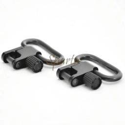 QD Sling gira para caça armas de fogo, bloqueio destacável rápida, alça de ombro, 1 ", 1,25", 2 pcs - Image 6
