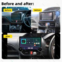 Rádio estéreo para carro Android para Toyota Noah, Leitor multimídia WiFi, Navegação GPS, Autoradio 4G, 2 DIN, 11.8 ", Voxy 2014-2019 - Image 2