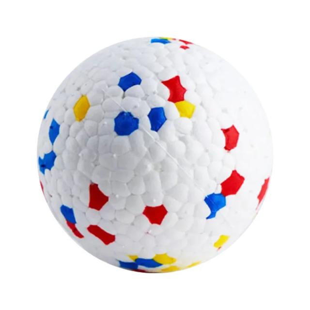 Bola de cachorro E-TPU resistente à mordida, brinquedo interativo de alta elasticidade para cães pequenos e grandes