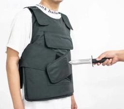Coletes Táticos Resistentes à Facada Masculina, Equipamento de Segurança, Armadura Anti-Corte Dura, Roupas de Proteção - Image 3