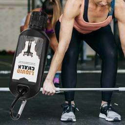 50ml esportes giz líquido pó de magnésio fitness levantamento de peso antiderrapante creme aperto levantamento de peso escalada ginásio esportes - Image 5