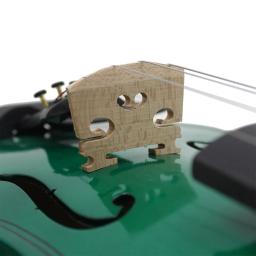Violino iniciante profissional com estojo, iniciante, arco, pontes, afinador, mudo, cordas, acessórios conjuntos, 4, 4, 4, 4, iniciantes, estudante - Image 6