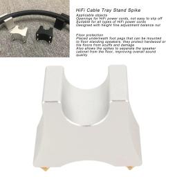 Alumínio Alloy Speaker Cable Suporte Stand, Spike para HiFi Systems - Image 4