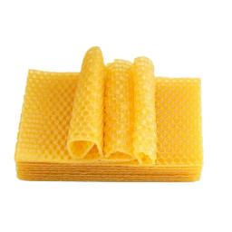 Cera De Abelha Folhas De Fundação, Vela Fazendo, Kits De DIY, Fabricante De Velas De Mel, Cera De Abelhas Completo, Honeycom, 10Pcs - Image 3