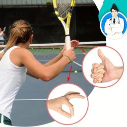 Protetor de dedo com furos, Anti Wear Protective Gear, Silicone Toe Protection Cover, respirável, macio, 10pcs - Image 3