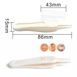 Baby Dig Booger Clip, Crianças Ouvido Nariz Umbigo Ferramentas Limpas, Pinças de Segurança para Crianças, Criança Limpeza Fórceps, Nasal Cavity Care Supplies - Image 6