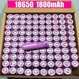 Bateria recarregável do Lítio-íon para brinquedos, ferramentas elétricas, lanterna, 18650, 18650-35E, 1800mAh, 3.7V, 20A, 100% genuíno - Image 2