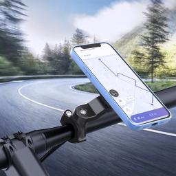 Suporte para telefone de bicicleta Rotação de 360 graus Suporte de sucção magnética forte Equipamento de equitação - Image 4