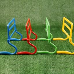 Barreira de treinamento de futebol dobrável, barreira móvel de futebol, pode ajustar a flexibilidade da juventude obstáculo, novo estilo, presente - Image 3