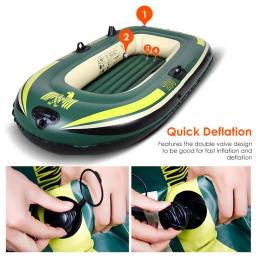 PVC Inflável Caiaque Canoa, Remo Air Boat, Pesca à deriva e barco de mergulho, adequado para duas pessoas, 2 ou 3 pessoas - Image 2