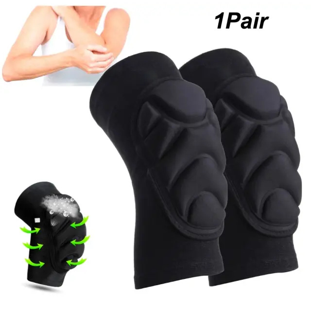 Joelheiras e Cotoveleiras Macias para Crianças - Equipamento Protetor para Skate, Futebol, Voleibol e Ciclismo (1 Par)