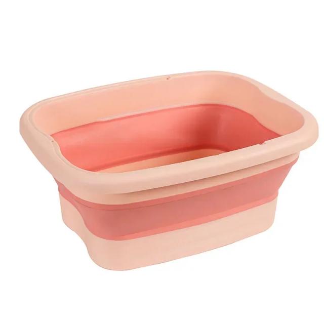 Balde de Massagem Dobrável para Banho de Pés - Spa em Casa com Conforto e Praticidade