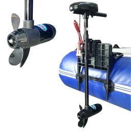 28 lbs tamanho pequeno portátil barco inflável motor elétrico modelo elétrico, preto, sem bateria & suporte fixo - Image 6