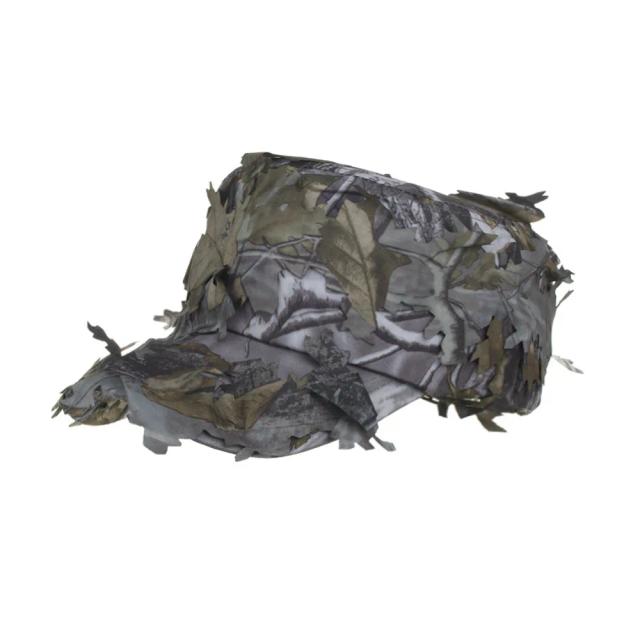 Chapéus Táticos Camuflados para Caçadores e Pescadores, com Folhas 3D e Estilo Ghillie