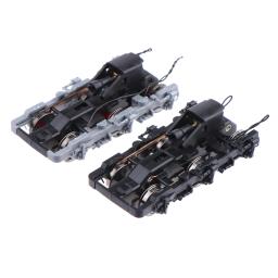 Material rodante Bogie Modelo Ferroviário Layout Acessórios, Peças De Trem Elétrico, Chassi DIY Diorama, Paisagem para Hobby, HO Escala, 1:87 - Image 4