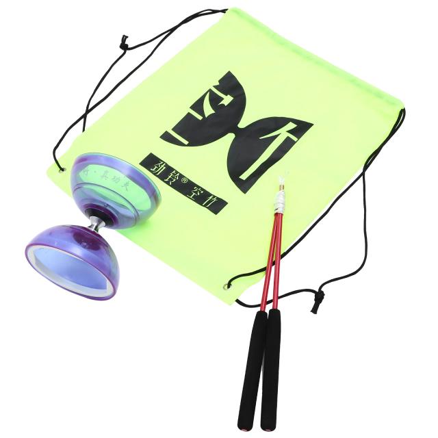 Diabolo Kit Profissional TPU Rolamento Unidirecional para Crianças e Idosos