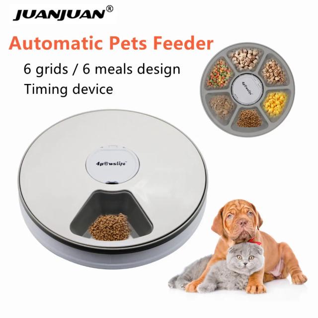 Alimentador Automático Inteligente para Pets com Lembrete de Voz e Temporizador