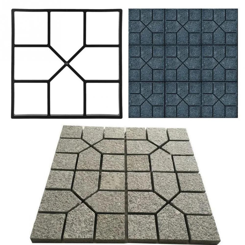 Molde de pavimento para jardim, caminho de estrada, pavimentação, tijolo, pedra, molde de concreto, faça você mesmo, jardim, casa, corredor, ferramenta de entrada de garagem - Image 1