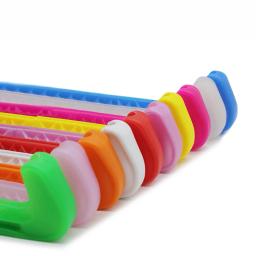 Portable Ice Skate Blade Covers, protetores, patins de hóquei, ajustável, acessórios de mola, peças esportivas, 1 par - Image 6