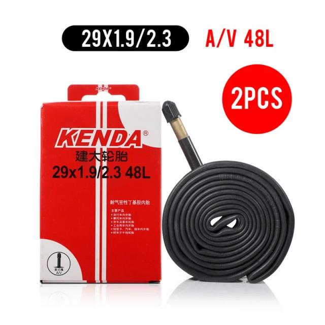 Kenda Tubo Interno Bicicleta MTB 2 Peças 26/27.5/29 Polegadas AV/FV