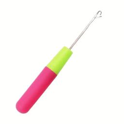 Premium Trava Gancho Crochet Agulha, Extensões de Cabelo, Penas, Tapetes, Trança Mais Rápida, Micro, Tamanho Grande, 1Pc - Image 1