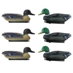 3D Duck Decoy flutuante com quilha para a caça ao ar livre, acessórios de pesca, realista flutuar pássaro na água, 1 pc, 5 pcs, 6 pcs - Image 1
