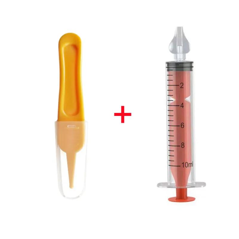 Aspirador nasal do bebê com pinças de limpeza do nariz, Irrigador nasal com pinça para recém-nascidos e crianças, profissional - Image 1