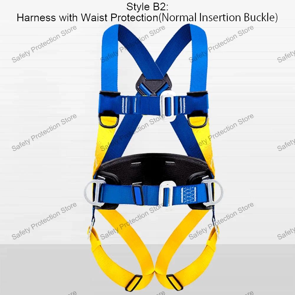 Five Point High Altitude Work Safety Harness Cinto De Segurança De Corpo Inteiro Treinamento De Escalada Ao Ar Livre, Construção Proteger O Equipamento - Image 1