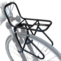 Bicicleta Frente Pannier Rack MTB Road Bike Cargo Rack  bagageiro para bicicleta mtb Carrier Bag Bagagem Prateleira Bracket Load Bearing 15kg Ciclismo Bike Acessório - Image 2