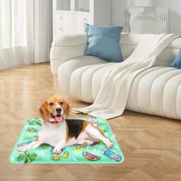 Esteiras de refrigeração para pequenos e médios animais, cobertor para cães, clima macio e quente, canil para dormir, gatos - Image 2