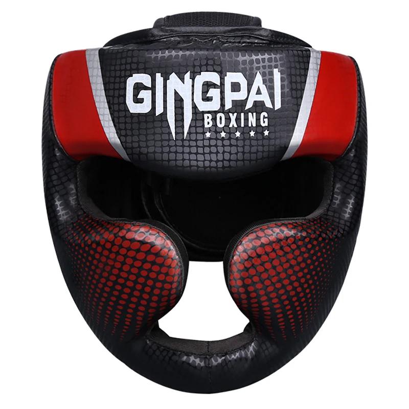 Boxe para crianças e adultos, Equipamento de treinamento, Capacete protetor de taekwondo, Sparring marcial Muay Head Chapelaria, tailandês - Image 1