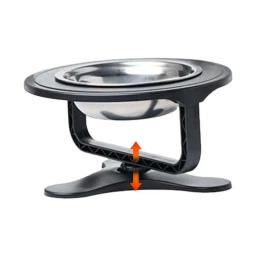 Suporte elevado para animais, tigela ajustável, tigelas de comida e água, filhotes e animais - Image 3