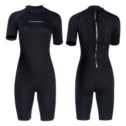 Neoprene manga curta wetsuit para mulheres, surf suit, novo Kitesurf swimwear, mergulho, maiôs de pesca submarina, 3mm - Image 6