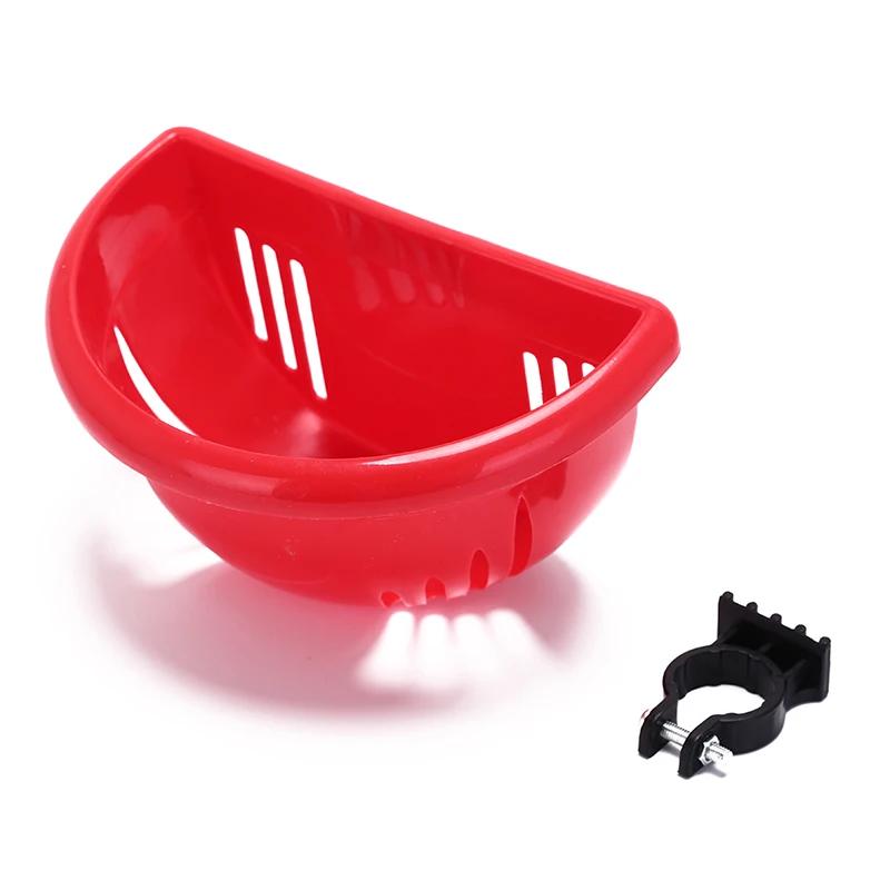 Cesta de bicicleta plástica para crianças, Scooter Handle Bar, saco de bicicleta, adequado para scooter ou bicicleta infantil, 1pc - Image 1
