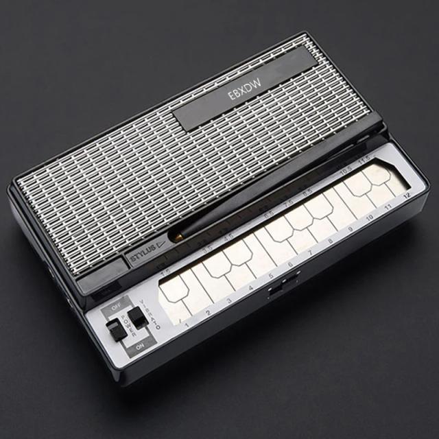 Mini Pocket Music Synthesizer Ebxdw™ - Instrumento Eletrônico Compacto para Criar Música Onde Quiser
