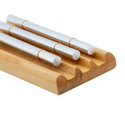 Sinos de vento de 3 tons, carrilhão de meditação de mesa, sino de vento de madeira com malho, brinquedos musicais educativos para crianças, instrumento de percussão - Image 3