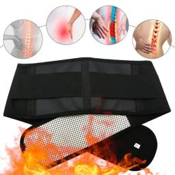 Cinto de cintura de turmalina para homens e mulheres, terapia magnética, cinta lombar, suporte para as costas, alívio da dor, ginásio esportes - Image 4