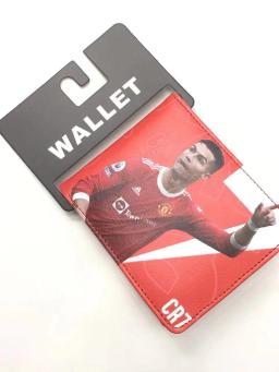 Carteira colorida para bolsa de futebol Messi, Cristiano Ronaldo, Mbappé, lembrança do clube, presente para menino, novo, fãs - Image 3