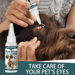 Colírio para Alívio de Idosos, Comichão e Catarata Tratamento, Comichão para Animais de Estimação, Tratamento para Cães e Gatos, Ceratite - Image 5